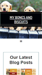 Mobile Screenshot of mybonesandbiscuits.com